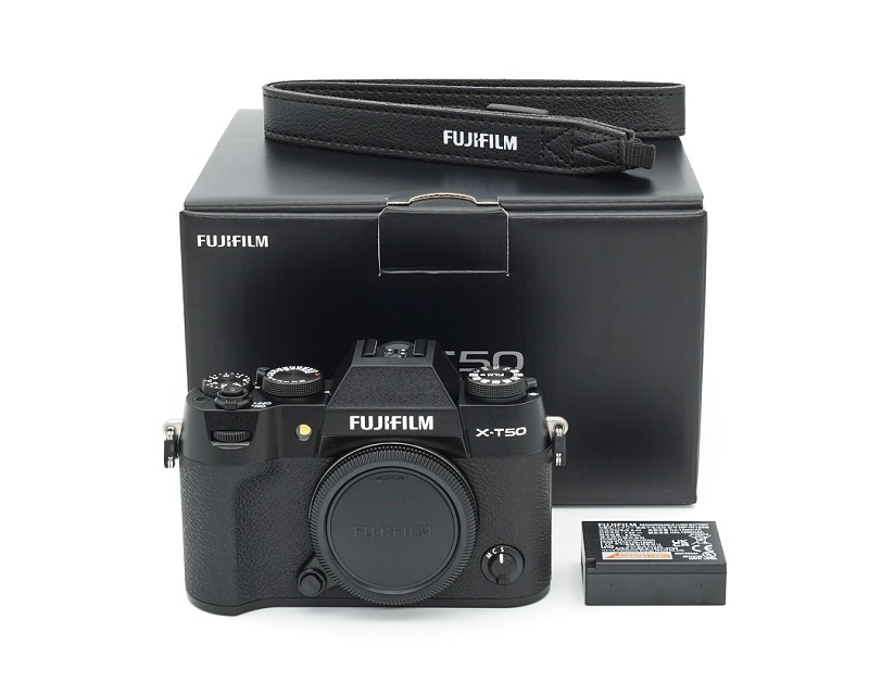 Fujifilm X-T50 schwarz Gehäuse Body Einzelstück NUR 20 Auslösungen #**