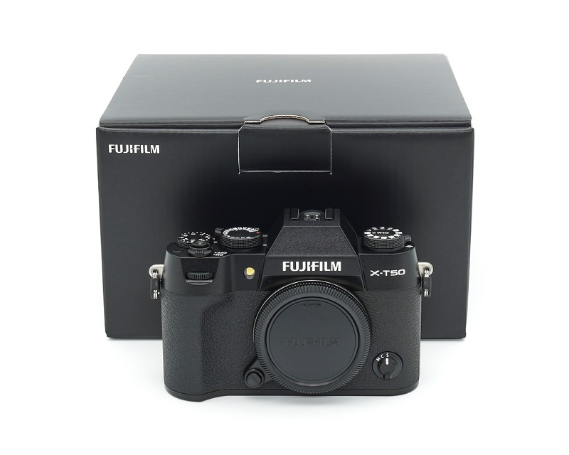Fujifilm X-T50 schwarz Gehäuse Body Einzelstück NUR 20 Auslösungen #**