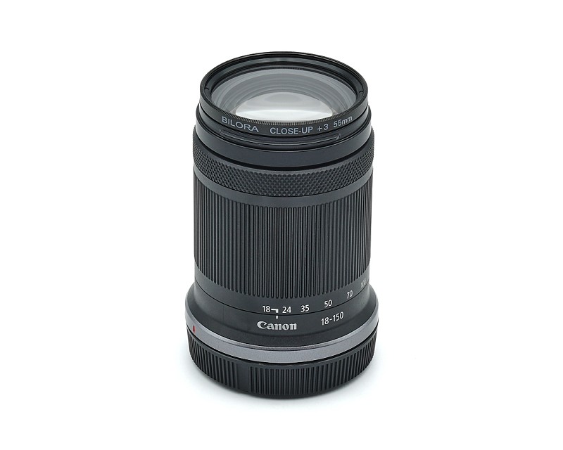 Canon RF-S 18-150mm 3.5-6.3 IS + BMC Macro Close-Up +3 (55mm)