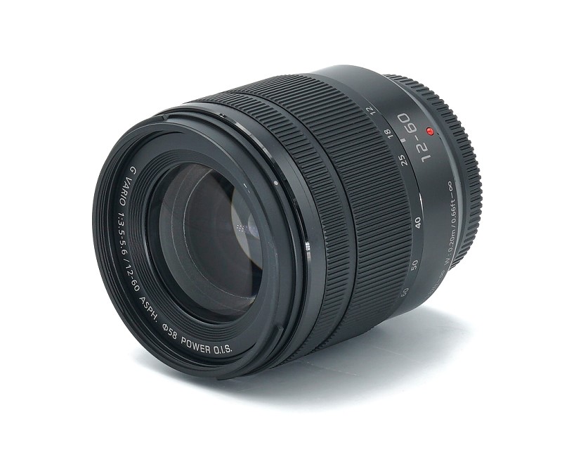Panasonic Lumix G Vario 12-60mm 3.5-5.6 ASPH. Power O.I.S. Topzustand #48771*